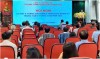 Giám đốc Trung tâm Kiểm soát bệnh tật tỉnh - Nguyễn Thanh Truyền phát biểu khai mạc tại Hội nghị. (Ảnh: Phương Nga)