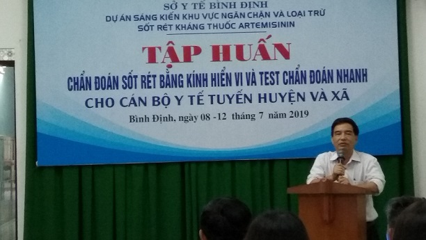 BS. Hoàng Xuân Thuận - PGĐ Trung tâm Kiểm soát bệnh tật khai mạc lớp tập huấn