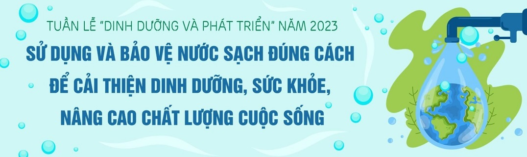 Hưởng ứng Tuần lễ “Dinh dưỡng và Phát triển” từ ngày 16/10 đến 23/10/2023