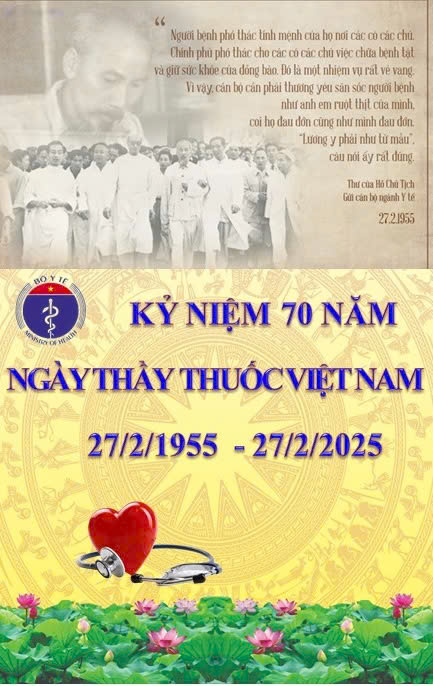 Nhân dịp Kỷ niệm 70 năm Ngày Thầy thuốc Việt Nam (27/2/1955 - 27/2/2025)                               Ngành Y tế Bình Định – nhìn lại chặng đường phát triển